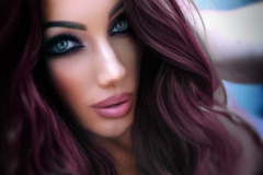 Long Red Hair Green Eyes Sandra Sayer